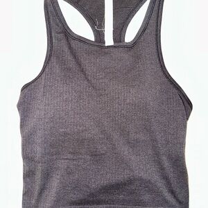Lululemon Ebb to Street Cropped Racerback Tank Top B/C Cup